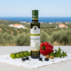 Ulei de Măsline Extravirgin cu Infuzie de Oregano