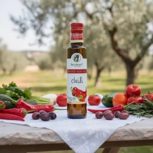 Ulei de Măsline Extravirgin cu Infuzie de Chilli