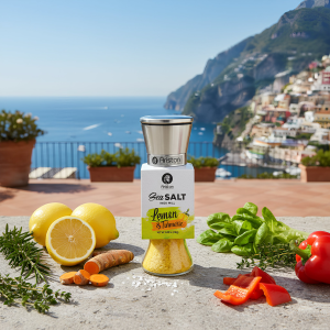 Sare de mare cu Lămâie și Turmeric