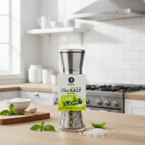 Sare de Mare cu Usturoi & Busuioc